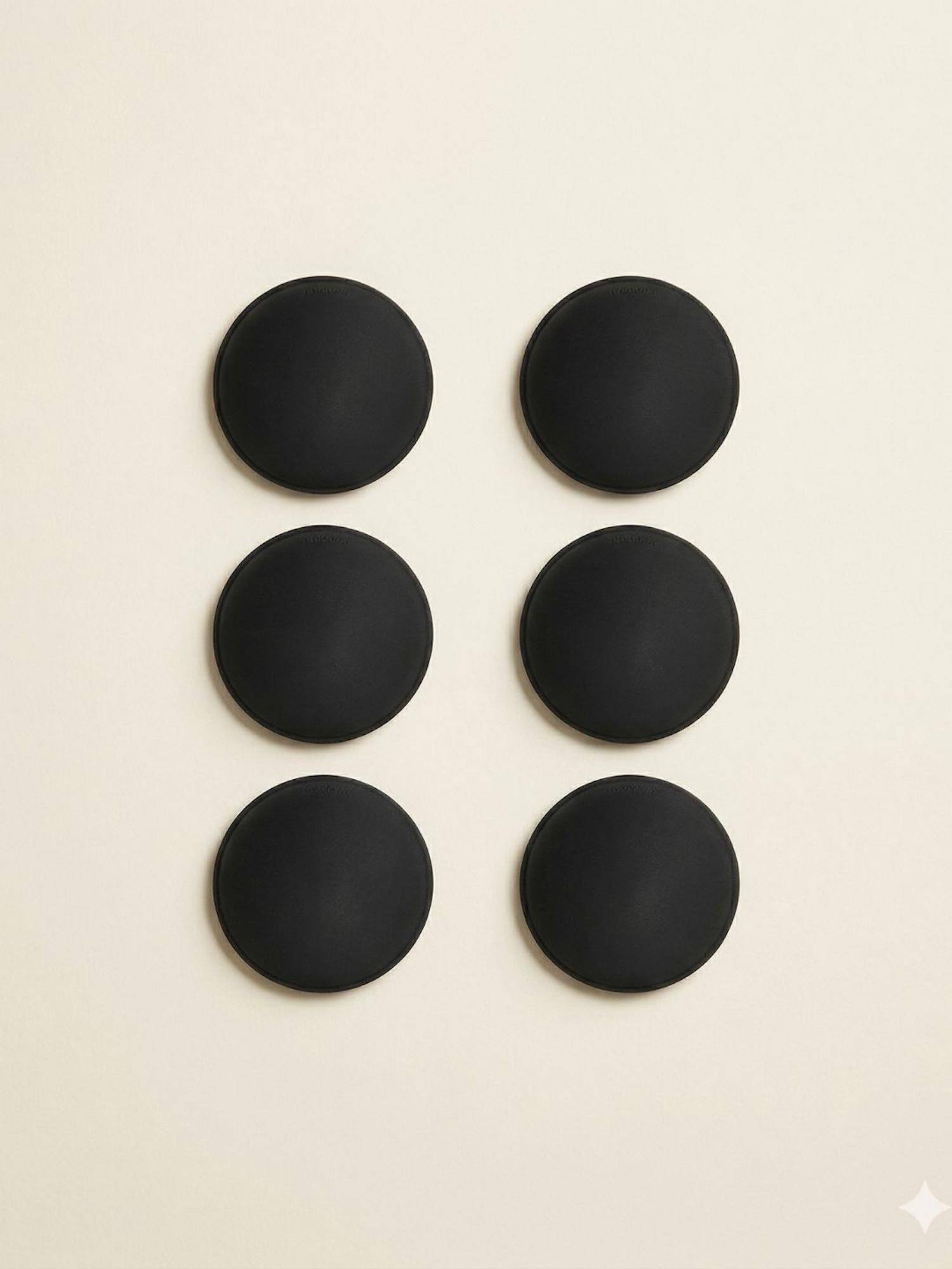G Heist Pack of 3 Round Breast Enhancer Insert Bra Pads For Women