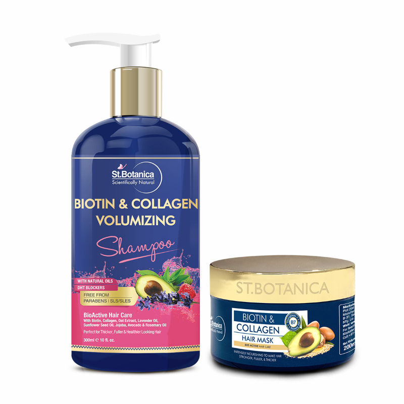  Biotin And Collagen Shampoo + Hair Mask: Buy  Biotin  And Collagen Shampoo + Hair Mask Online at Best Price in India | Nykaa