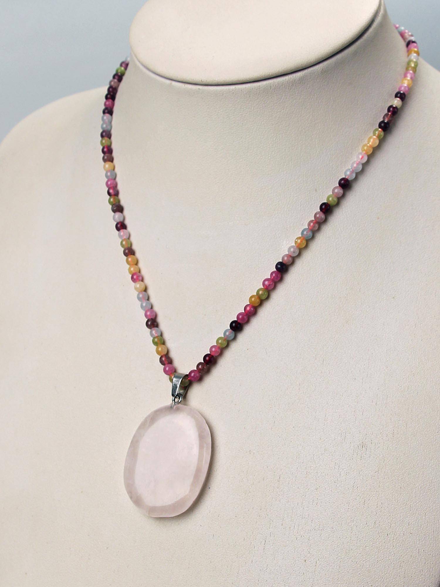 KKATHA ACCESSORIES Multi-Color Beads Contemporary Necklace