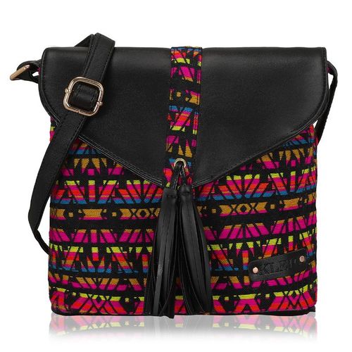 Buy KLEIO Ethnic Woven Fabric Small Shoulder Crossbody Messenger