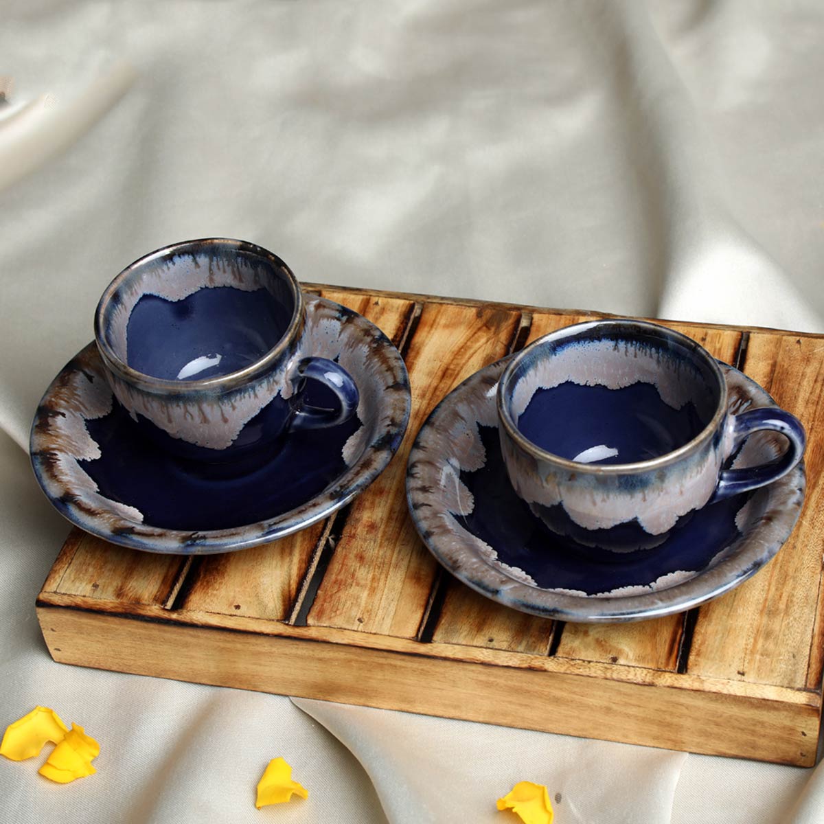 Amalfiee Ceramics Exclusive Gulchandani Handmade Tea Cups And Saucers