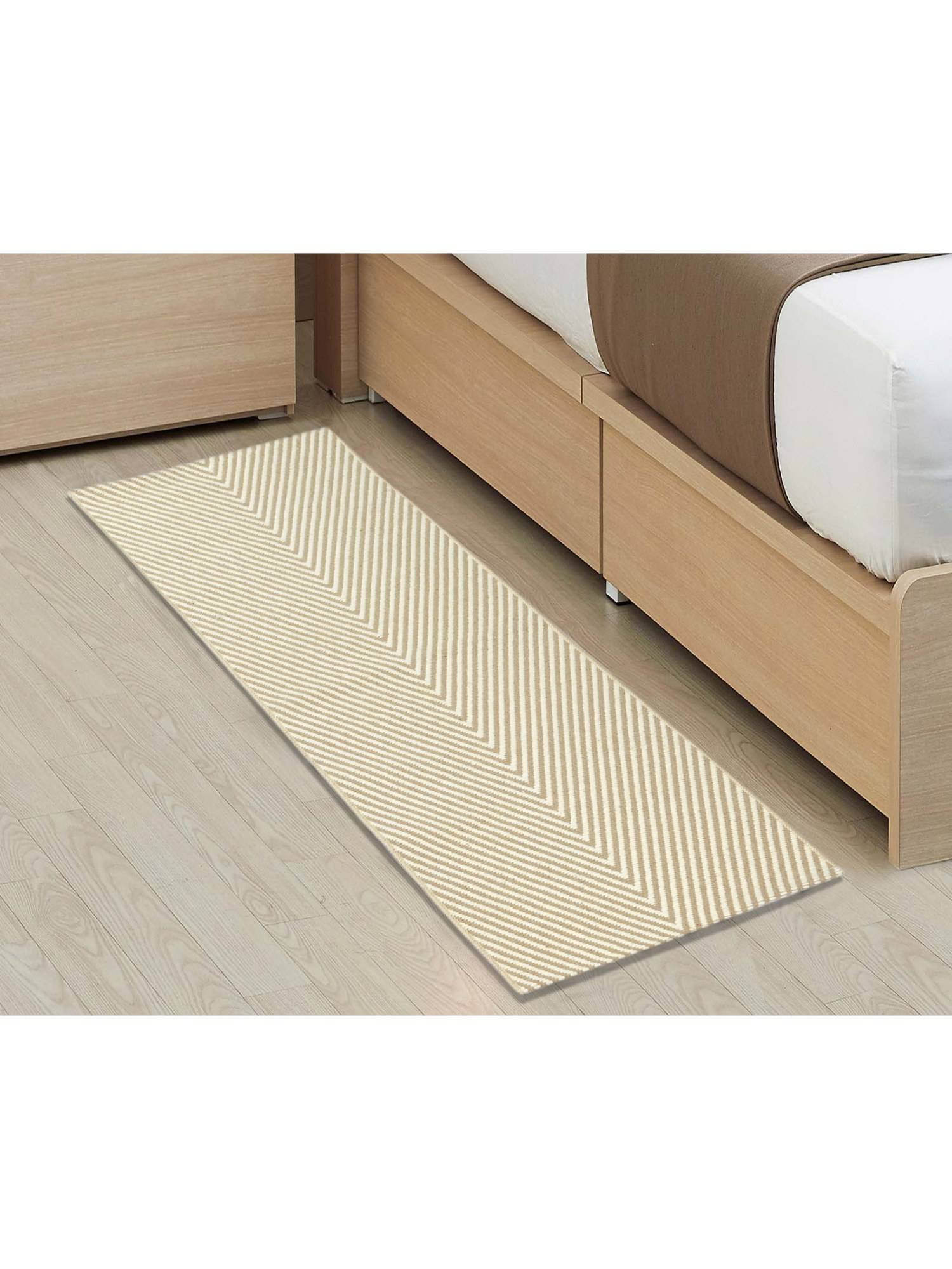 Saral Home Cotton Floor Mat Rug Anti Skid Mats