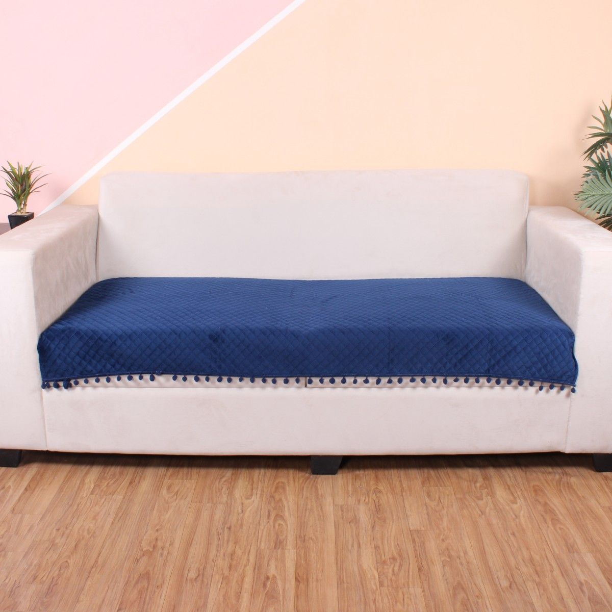 Luxury Wool Sofa Topper in Storm Blue  Pet sofa cover, Wool sofa, Pet  furniture protector