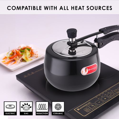Wonderchef Taurus Hard Anodized Pressure Cooker L