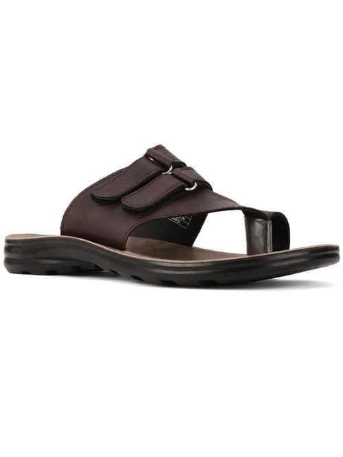 Brown Bata Office Sandals Bata Men Brown Slip-On Sandals - Main Image