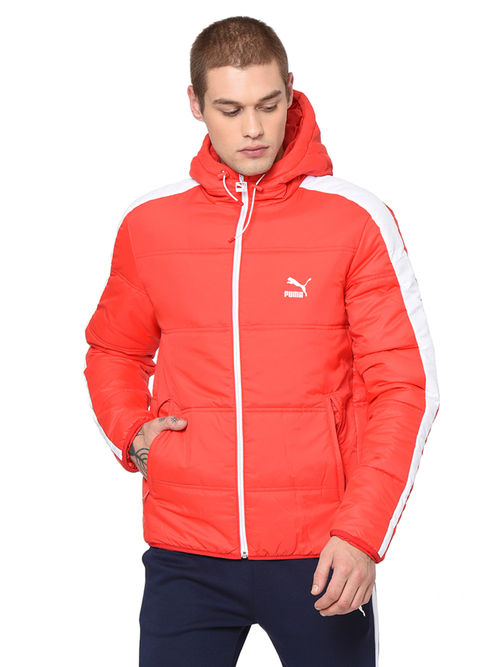 Buy Puma Men's Classics T7 Padded Jacket Red Online