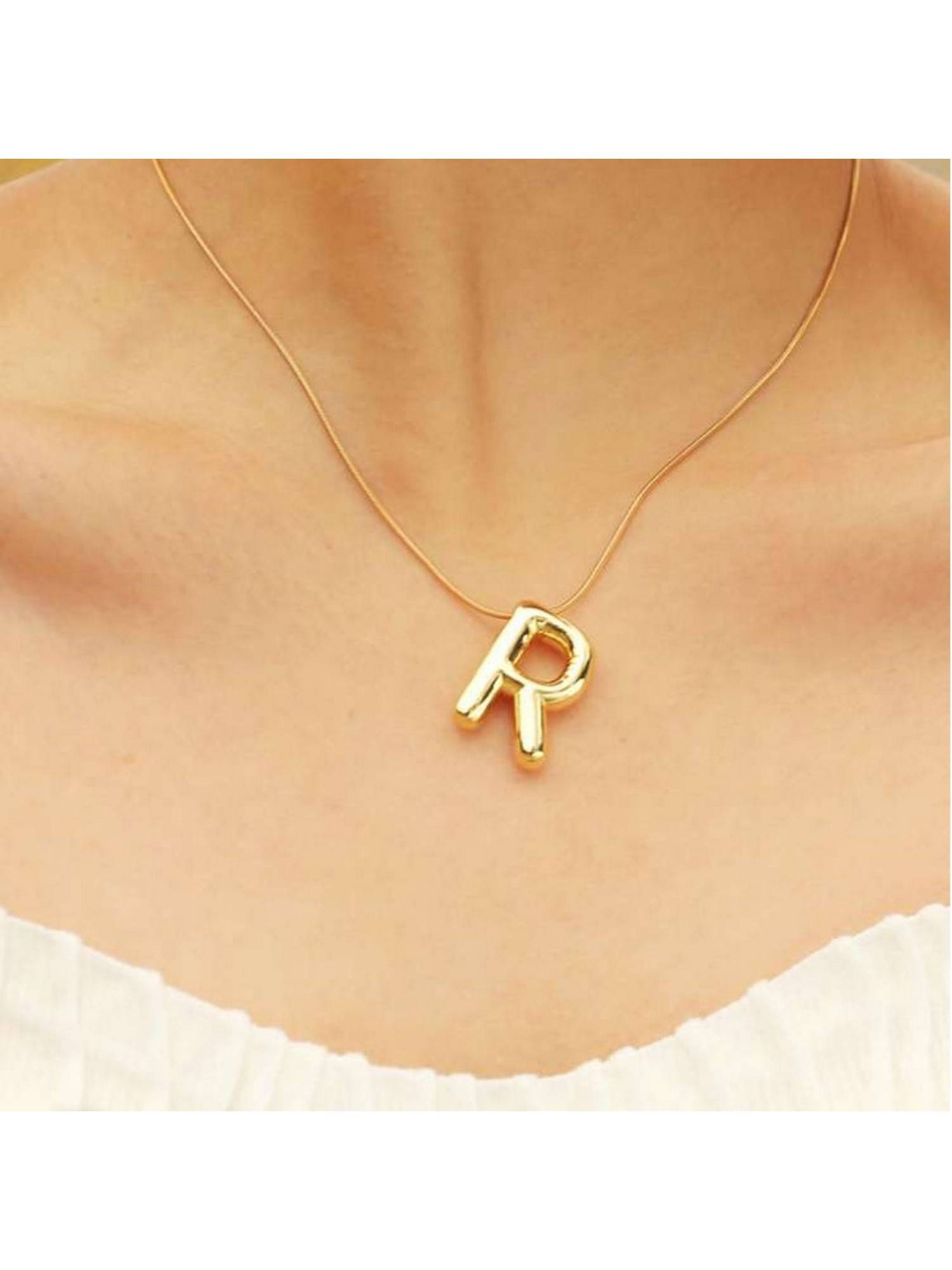 ESTAILO FASHION R Elegance Charm Necklace Gold