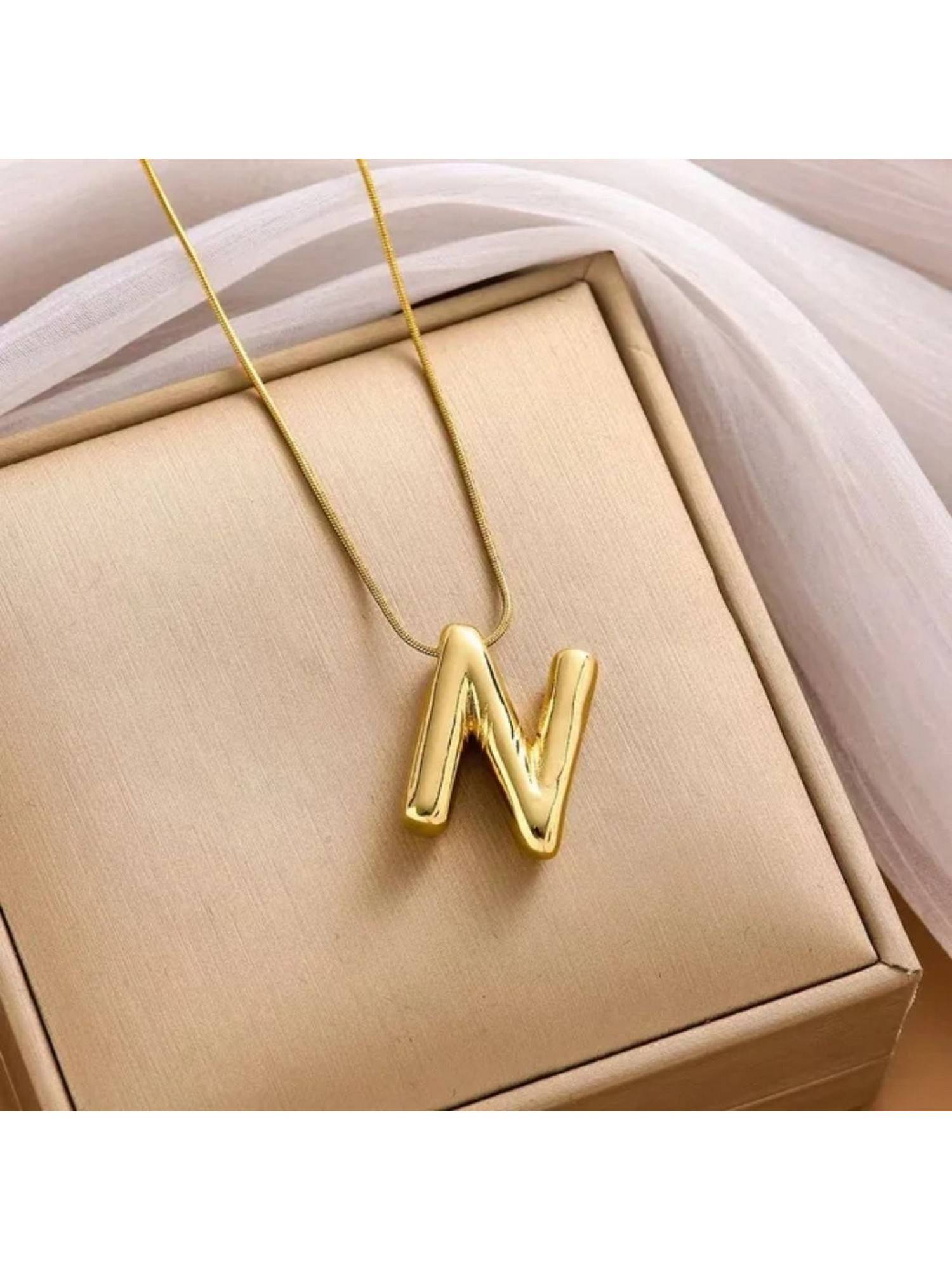 ESTAILO FASHION Gilded N Glam Necklace Gold