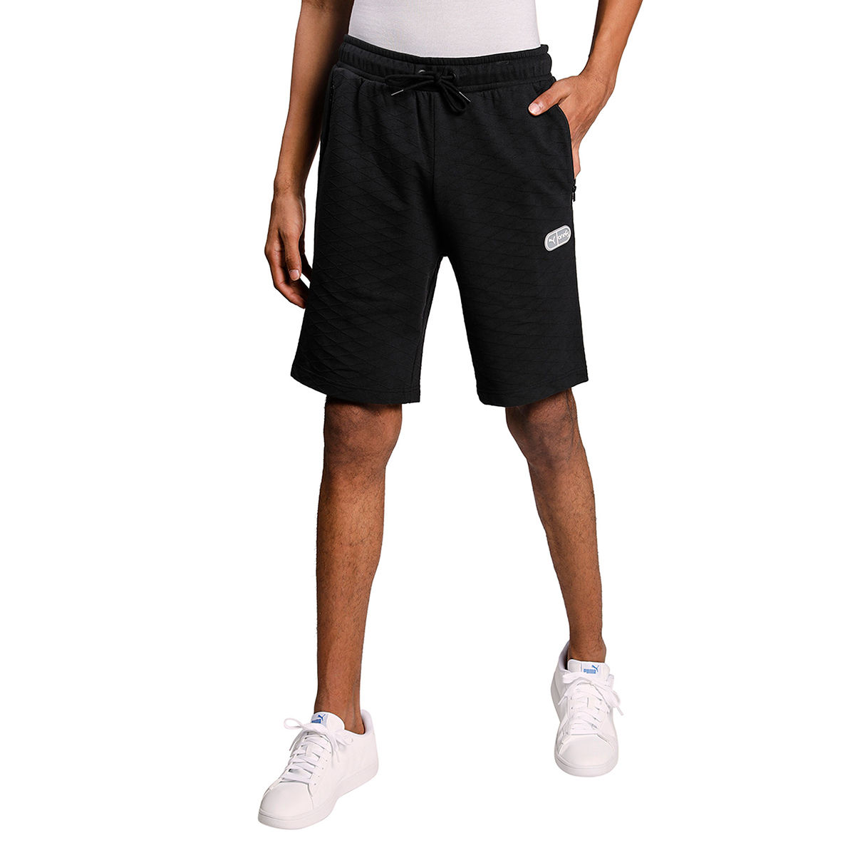 Puma VK Sweat Mens Black Casual Shorts (S)