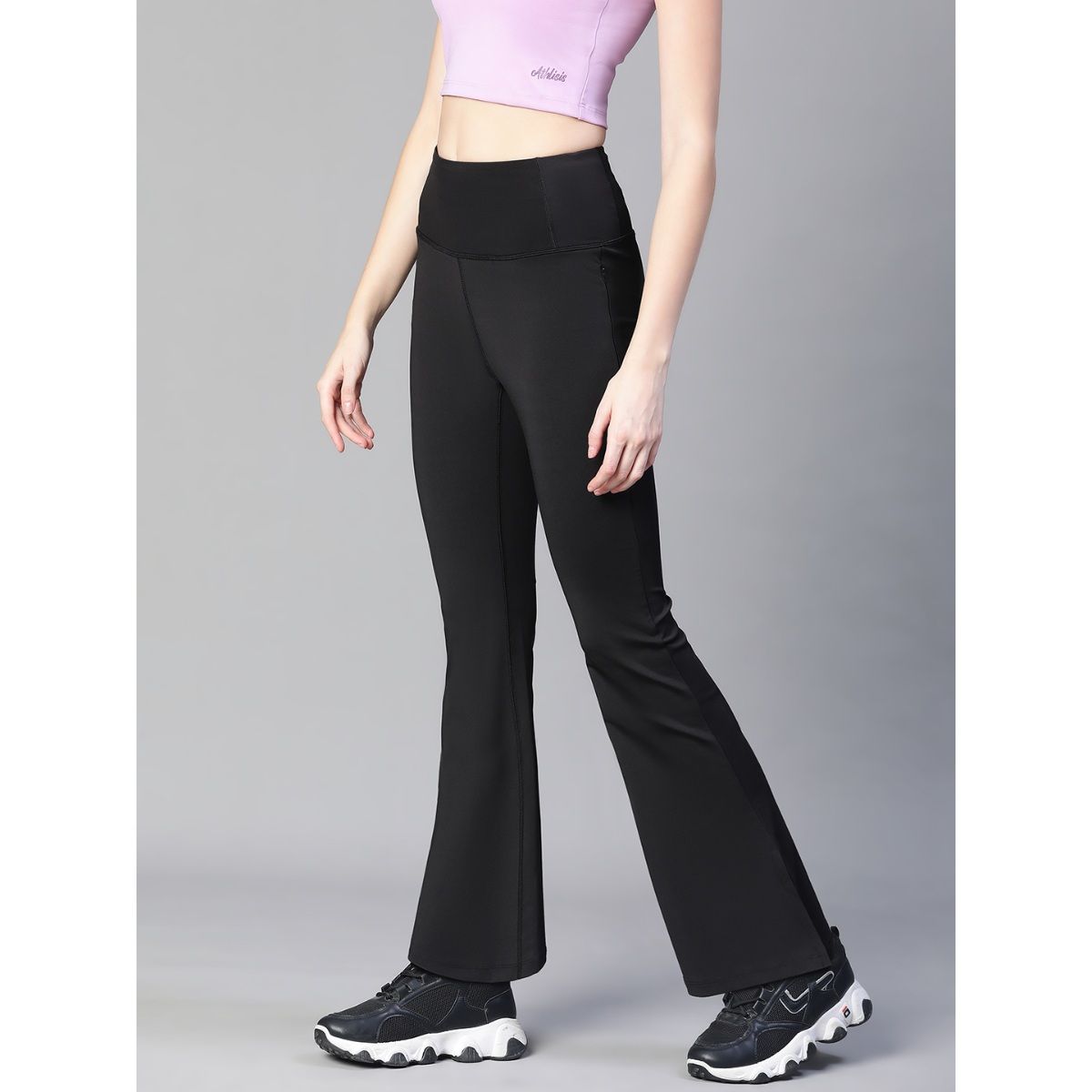 Corduroy High Waisted Flared Star Bum Trousers | Nasty Gal