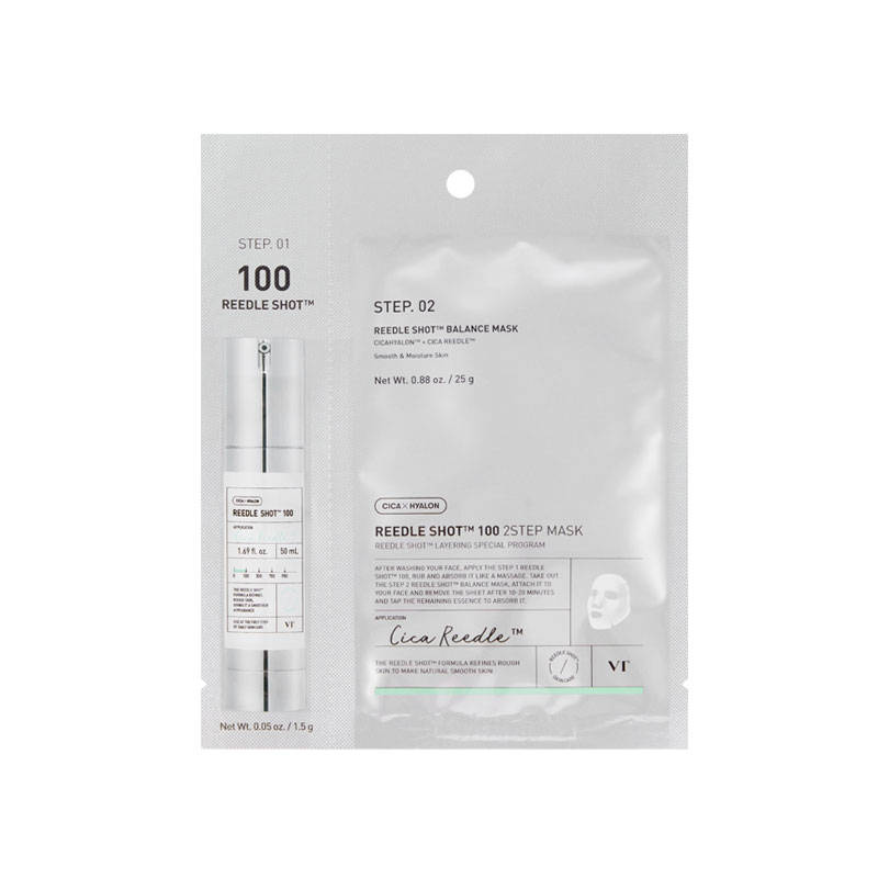 VT Cosmetics Reedle Shot 100 2-Step Mask