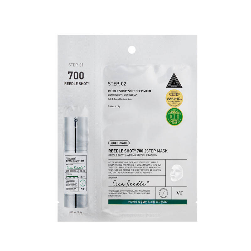 VT Cosmetics Reedle Shot 700 2-Step Mask