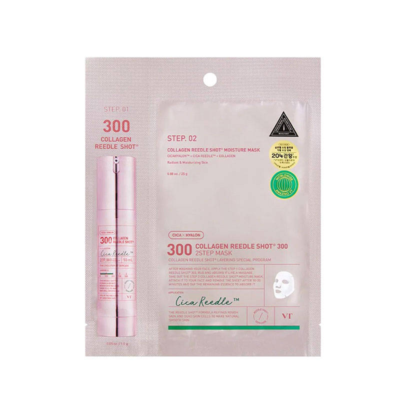 VT Cosmetics Collagen Reedle Shot 300 2-Step Mask