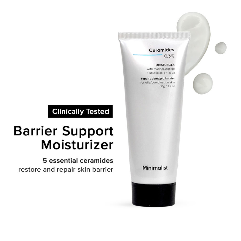 Minimalist 0.3% Ceramide Barrier Repair Moisturizing Cream For Oily Skin