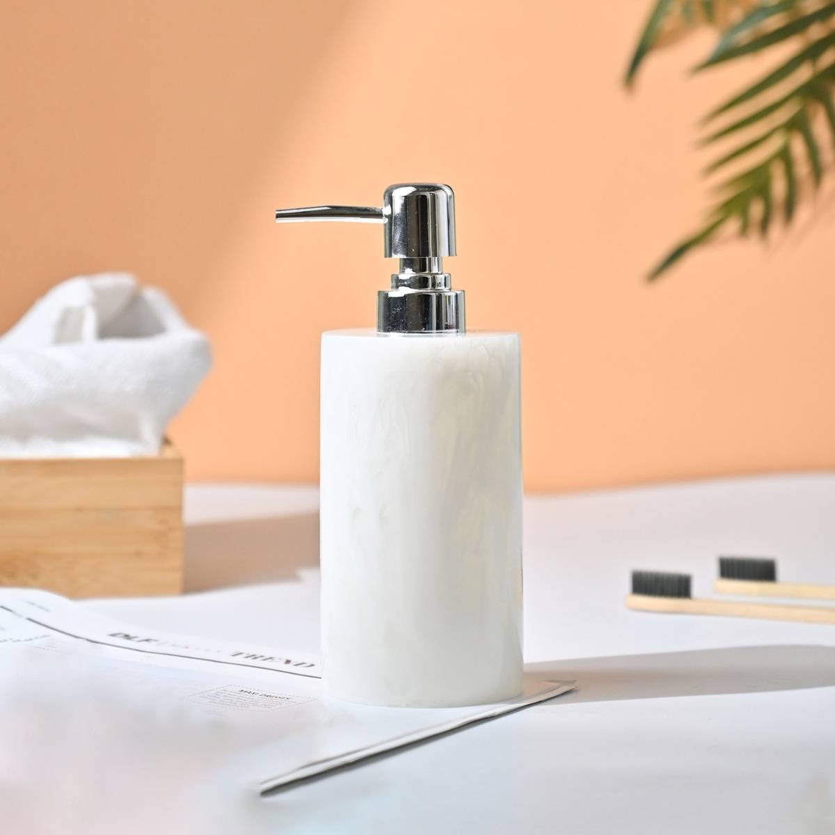 Voncasa Resin Soap Dispenser 400 ml