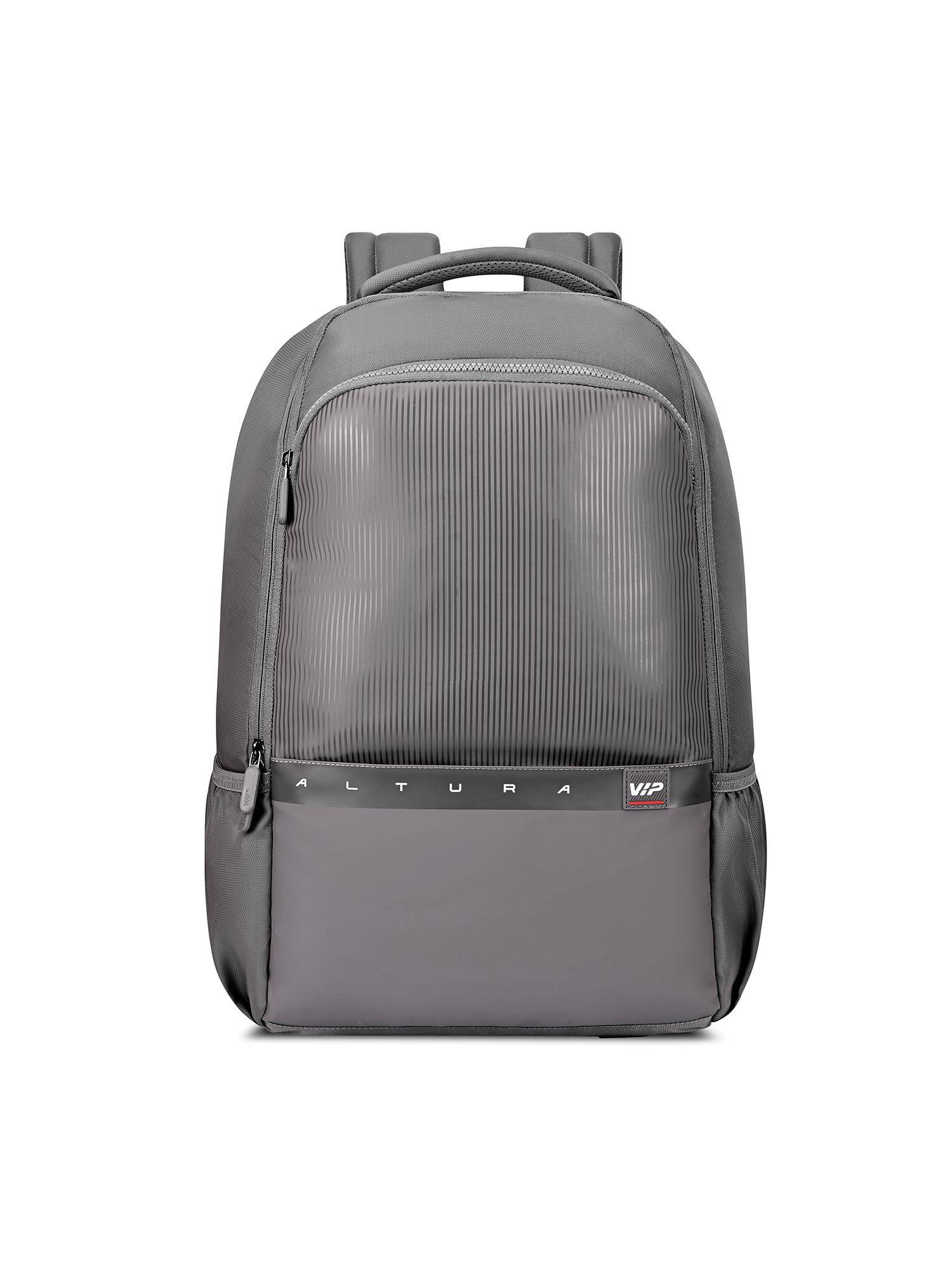 VIP Unisex Altura Grey 15.6 Inch Laptop Backpack