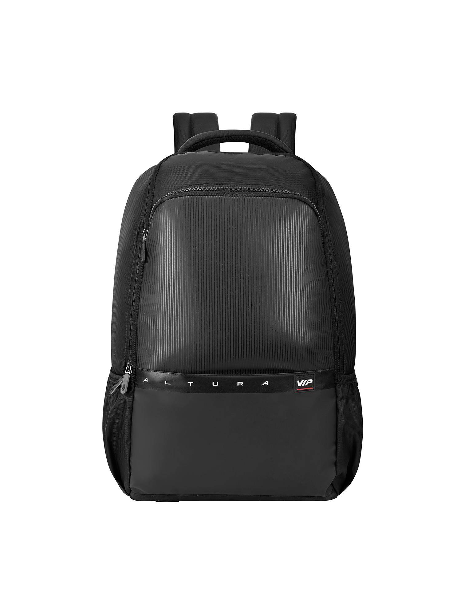 VIP Unisex Altura Black 15.6 Inch Laptop Backpack