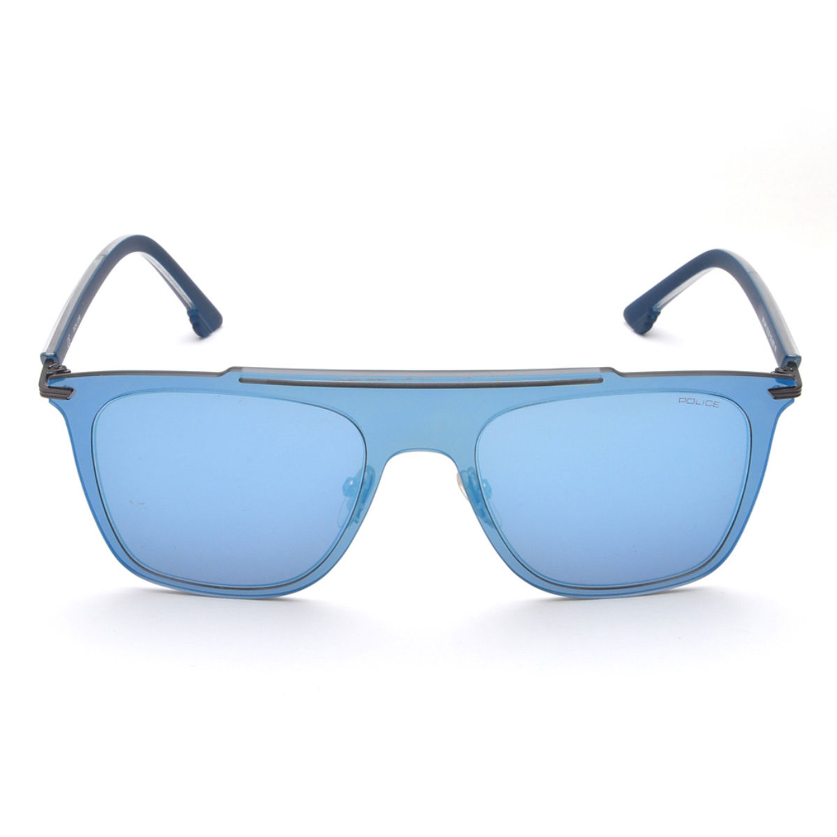 Police Sunglasses Square Blue for Men's (SPL581K 627B)