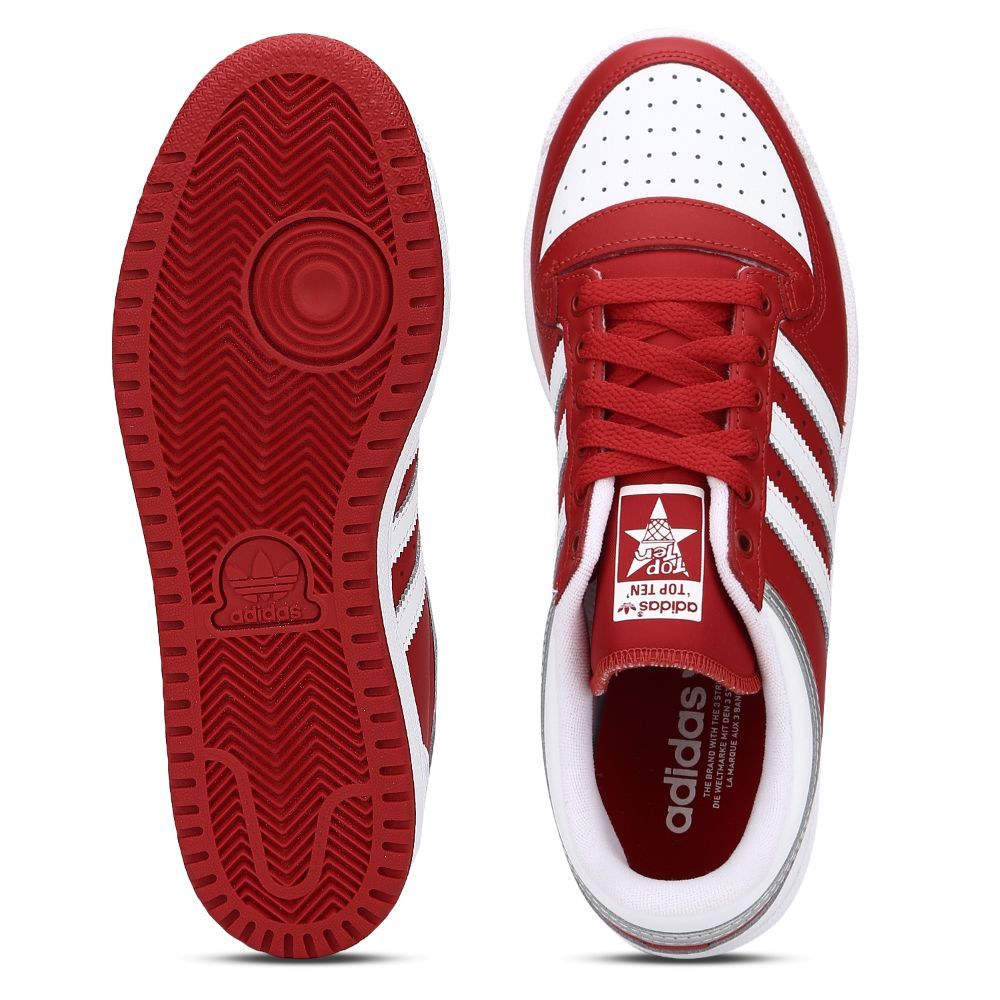 Buy Adidas Grand Court Tennis Shoes (White/Blue/Red) Online India
