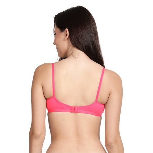 Buy Shyaway Shyle Pink Non Padded Seamed Everyday Bra Online