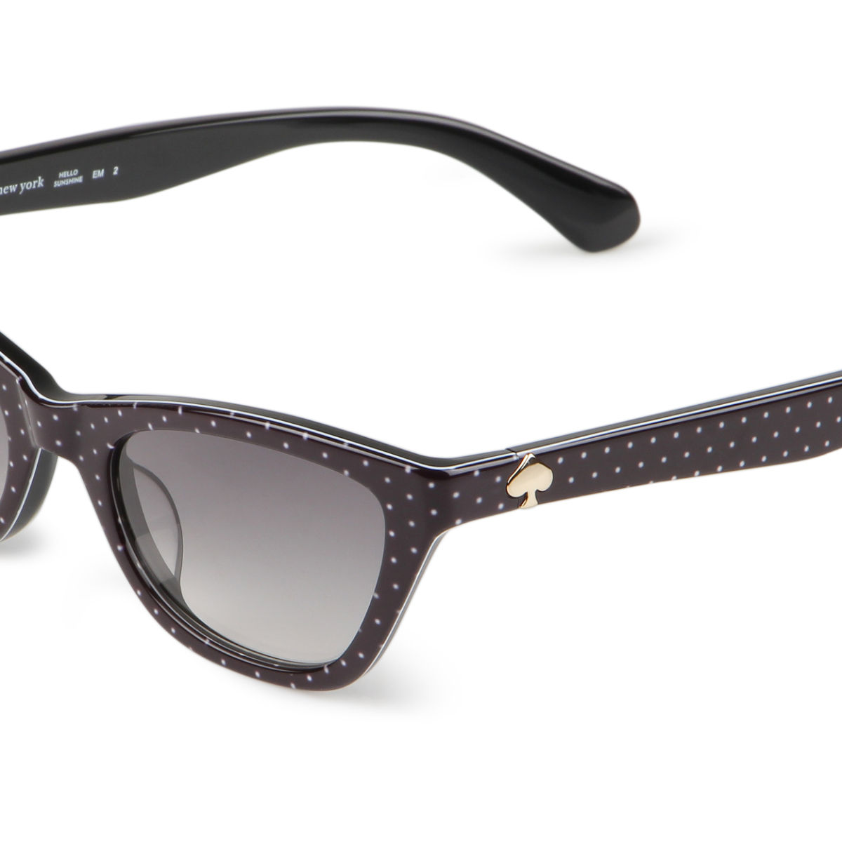 Kate Spade Dark Grey Shaded Woman CatEye Sunglass Buy Kate