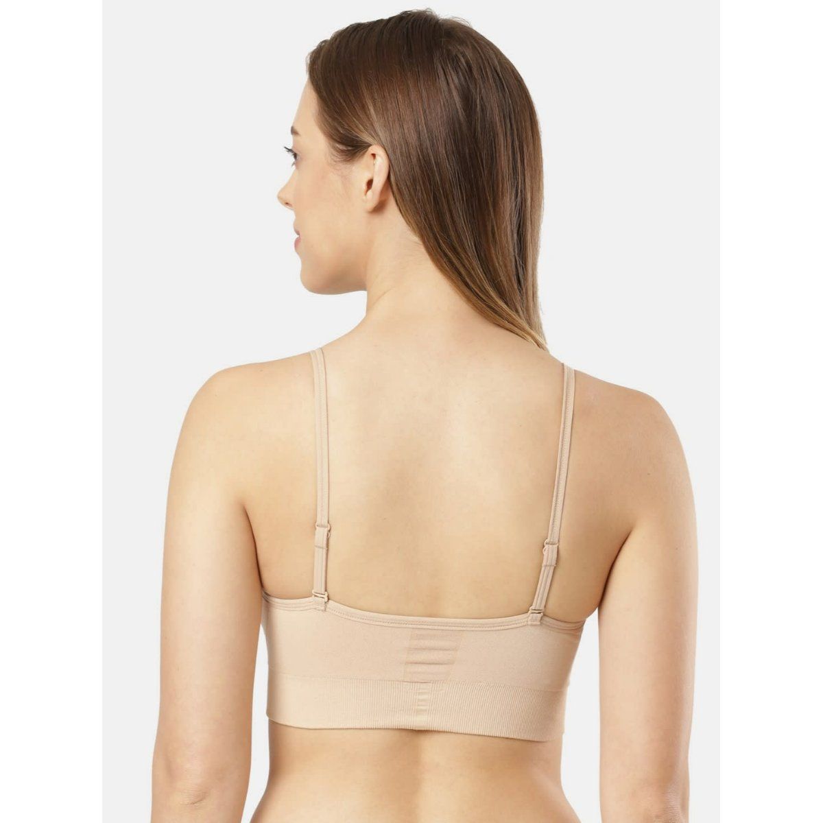 Buy Jockey Fe74 Womens Wirefree Seamfree Non Padded Full Coverage Beginners Bra Beige Online 5249