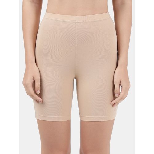 Buy Jockey 1529 Womens High Coverage Cotton Mid Waist Shorties With  Concealed Waistband Beige Online