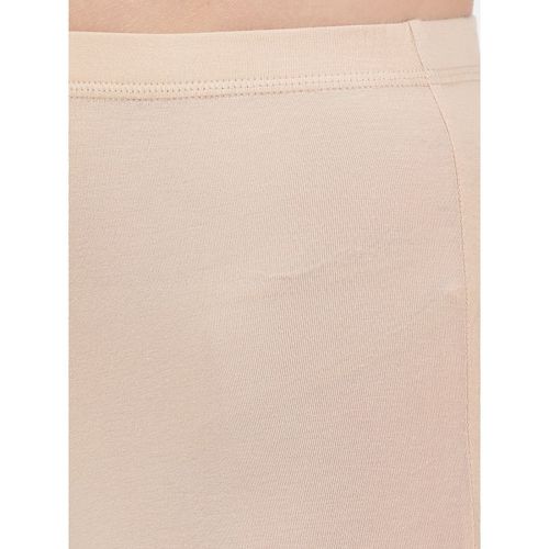 Buy Jockey 1529 Womens High Coverage Cotton Mid Waist Shorties With Concealed  Waistband Beige Online