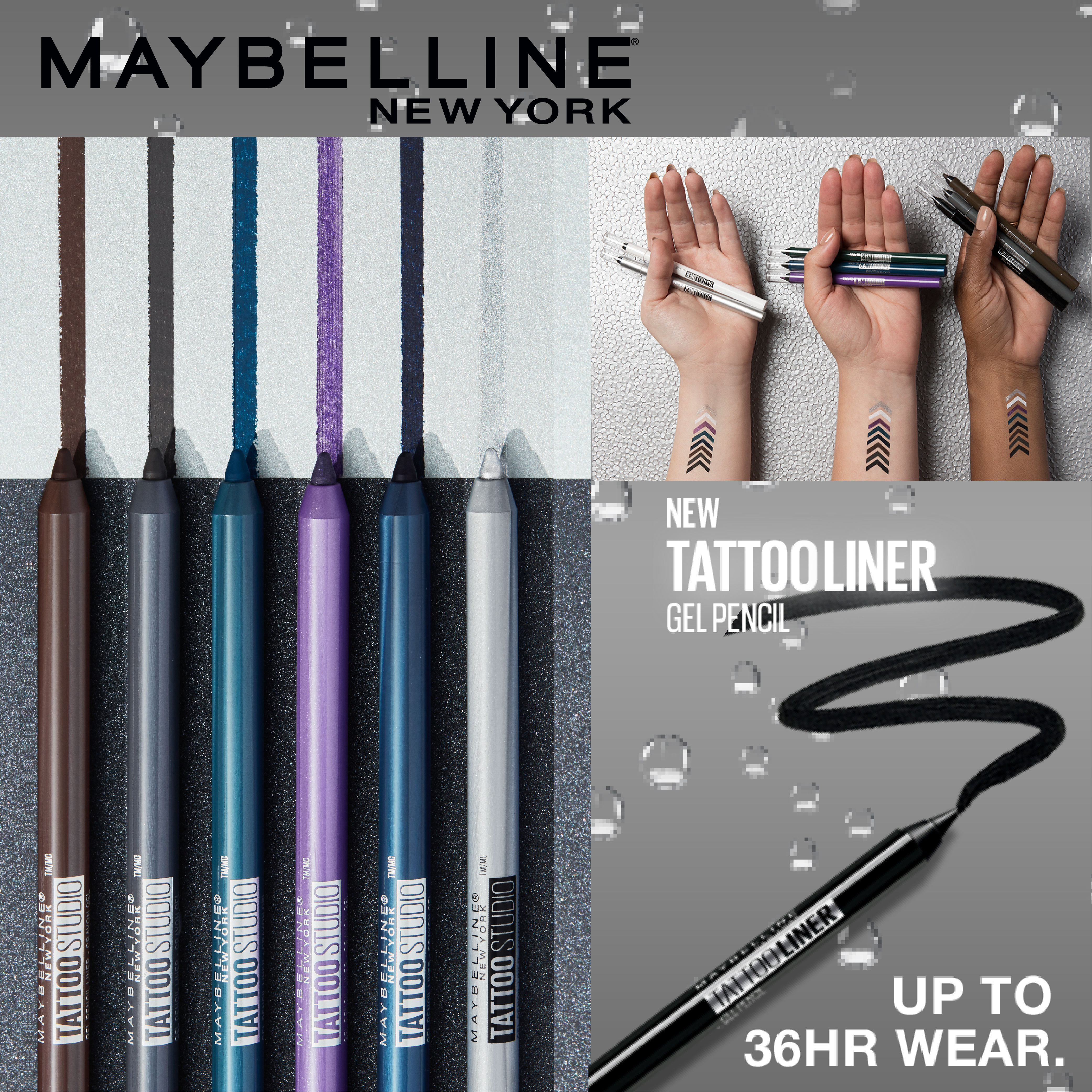 Review Maybelline Tattoo Liner  900 Onyx  Adjusting Beauty