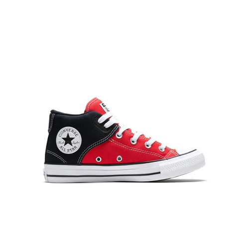 All Star Converse Red And Black High Tops Shop Converse Unisex