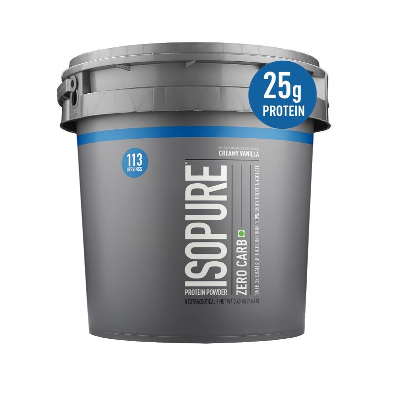 Isopure Low Carb 100% Whey Protein Isolate Powder - 7.5 lbs (Creamy Vanilla)