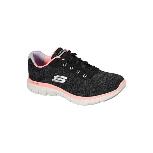 SKECHERS Flex Appeal Black Sport Casual Shoes (UK 2)
