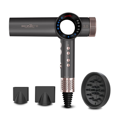 Ikonic Professional Hair Dryer ID (Grey Rose Gold)
