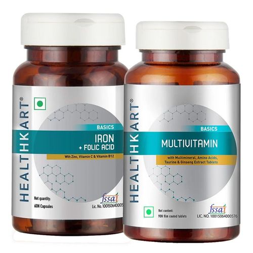Healthkart Multivitamin Tablets Iron Folic Unflavoured Pack Of 2 Buy Healthkart Multivitamin Tablets Iron Folic Unflavoured Pack Of 2 Online At Best Price In India Nykaa Shop for multivitamins in vitamins & supplements. nykaa