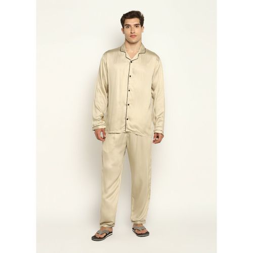 satin night dress for men Men's Satin Robe Nightdress Sleepwear Pajama Dress Bathrobe - Overstock