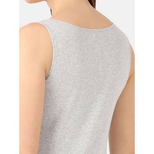Buy Jockey 1535 Womens Super Combed Cotton Rib Inner Tank Top With  Stayfresh Treatment Grey online