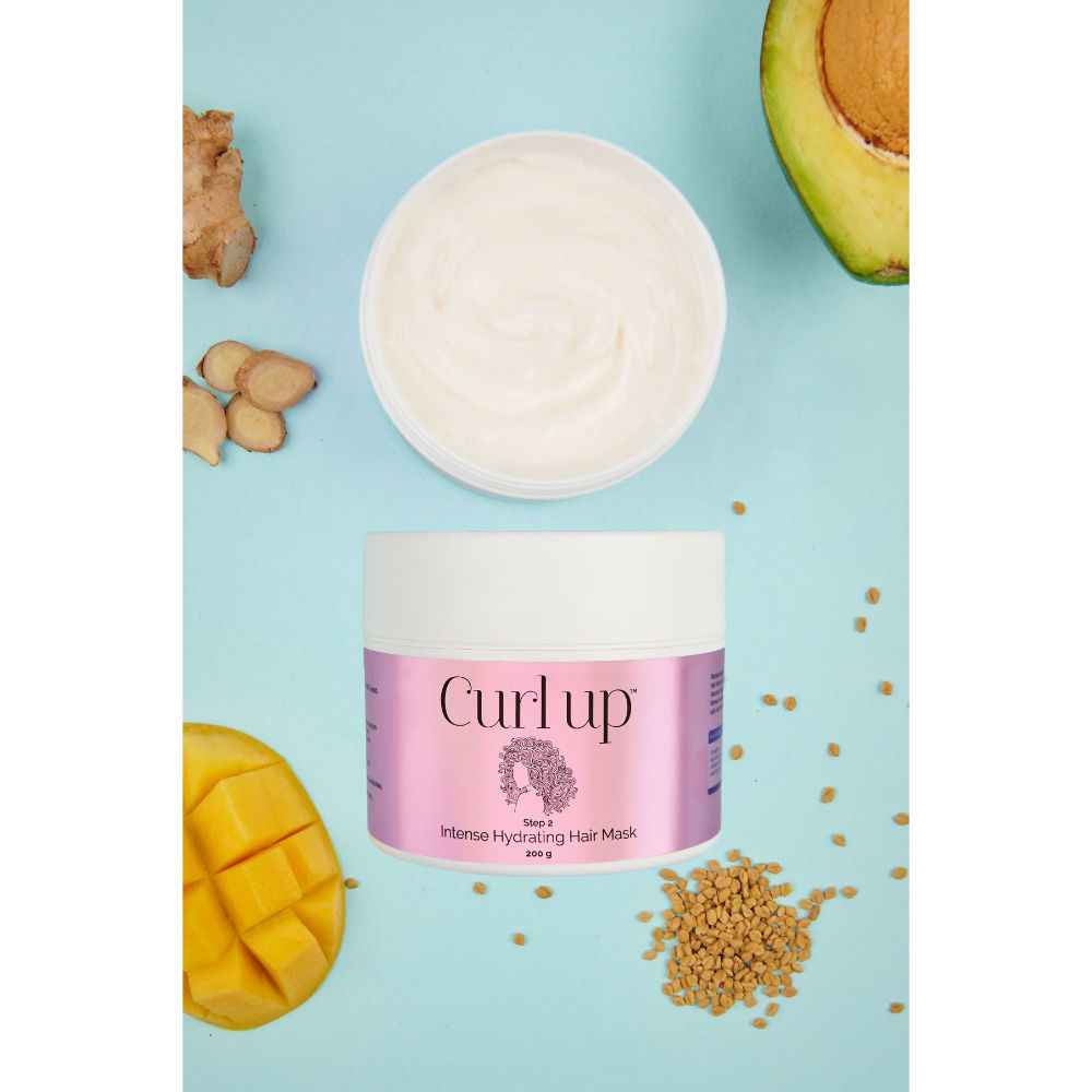 Curl Up Intense Hydrating Hair Mask Deep Conditioner for Curly Hair