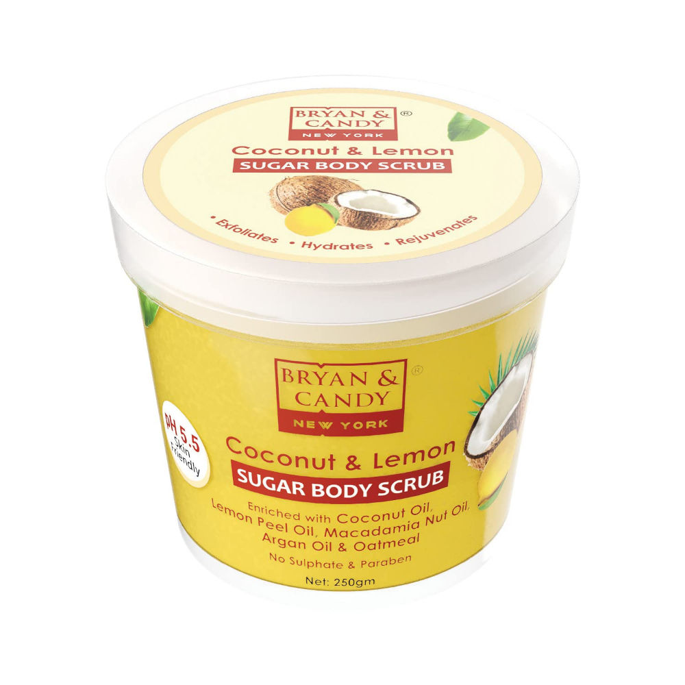 BRYAN & CANDY Coconut & Lemon Sugar Body Scrub Buy BRYAN & CANDY