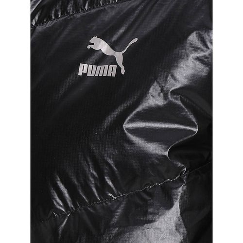 Puma Women's Style Hooded Down Jacket, Black, M