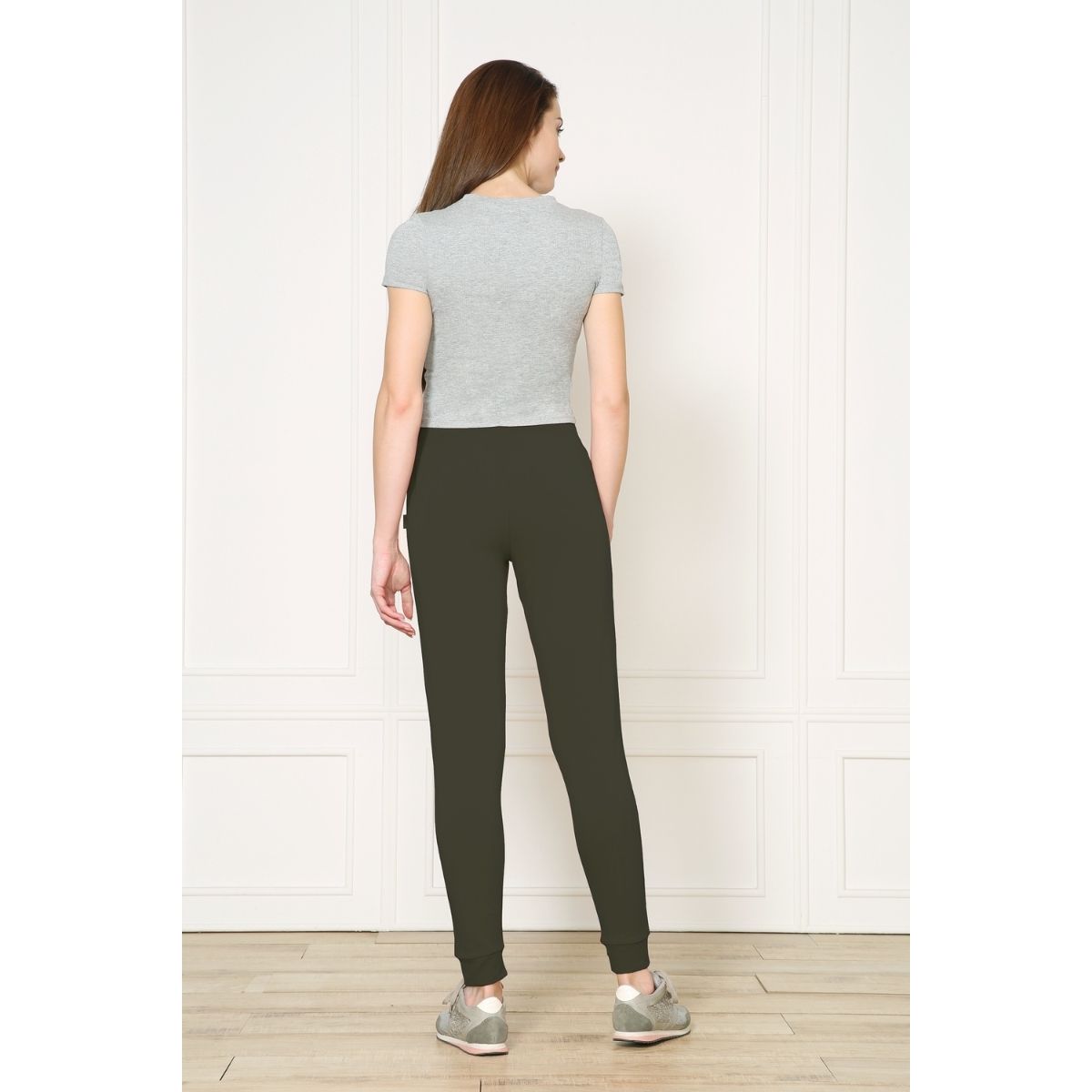 Sweatpants you can wear to work: Everlane wide leg track pant