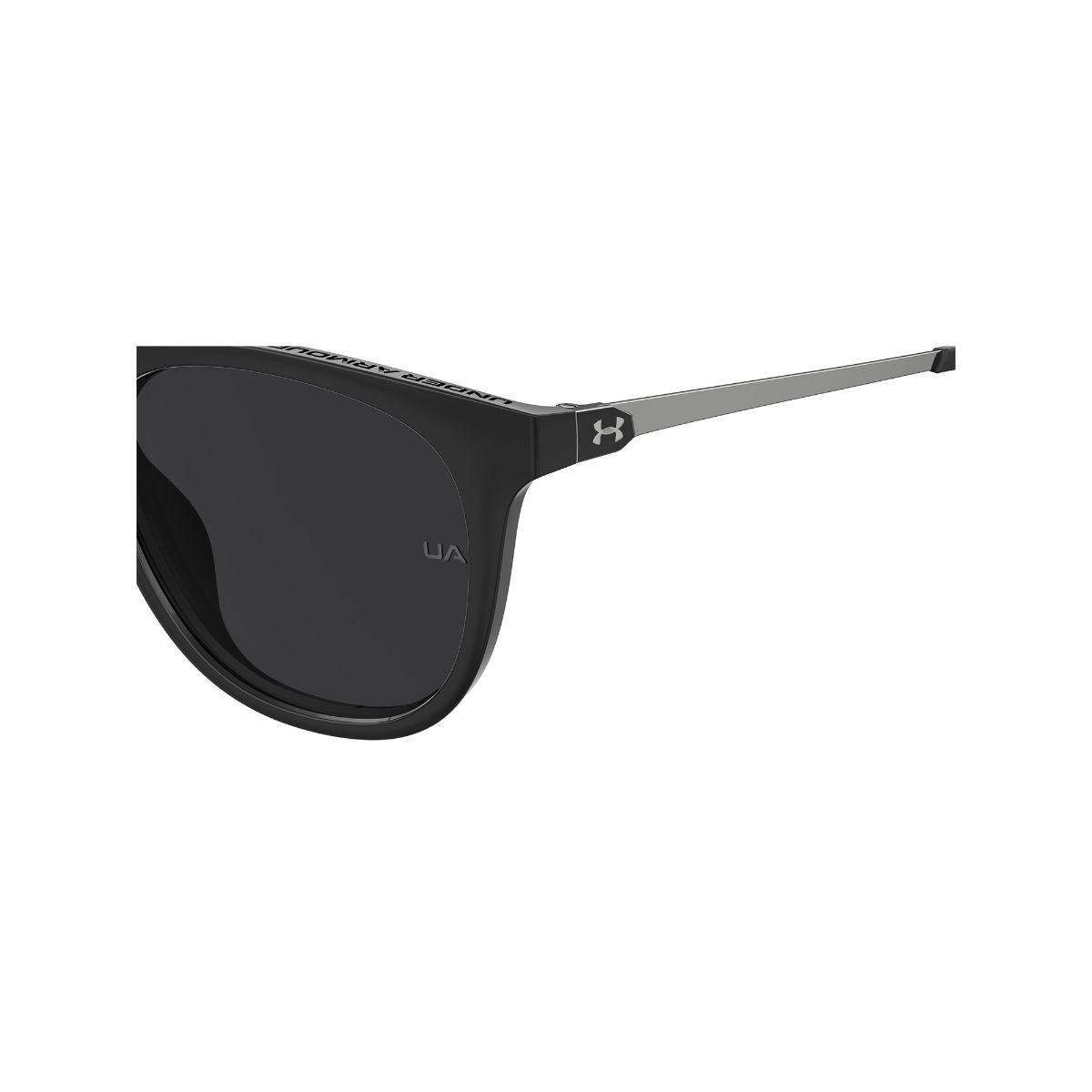 Under Armour Grey Polarized Lens Wayfare Sunglass FullRim Black Frame