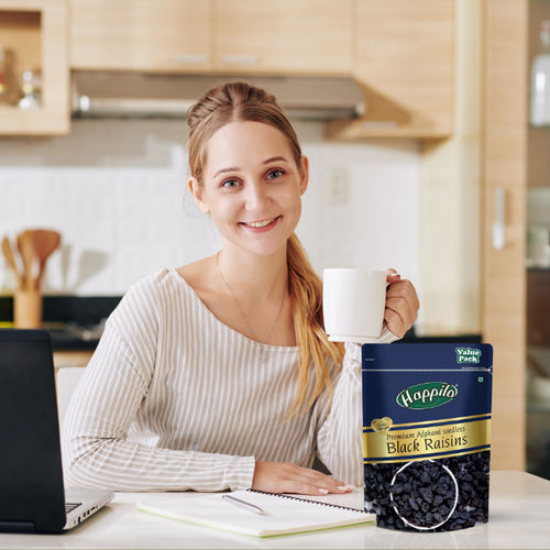 Buy Happilo Premium Afghani Black Raisins Online