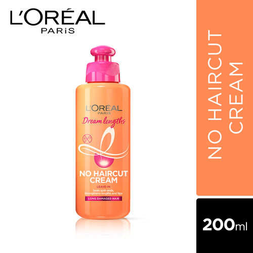 L Oreal Paris Dream Lengths No Haircut Cream Buy L Oreal Paris Dream Lengths No Haircut Cream Online At Best Price In India Nykaa
