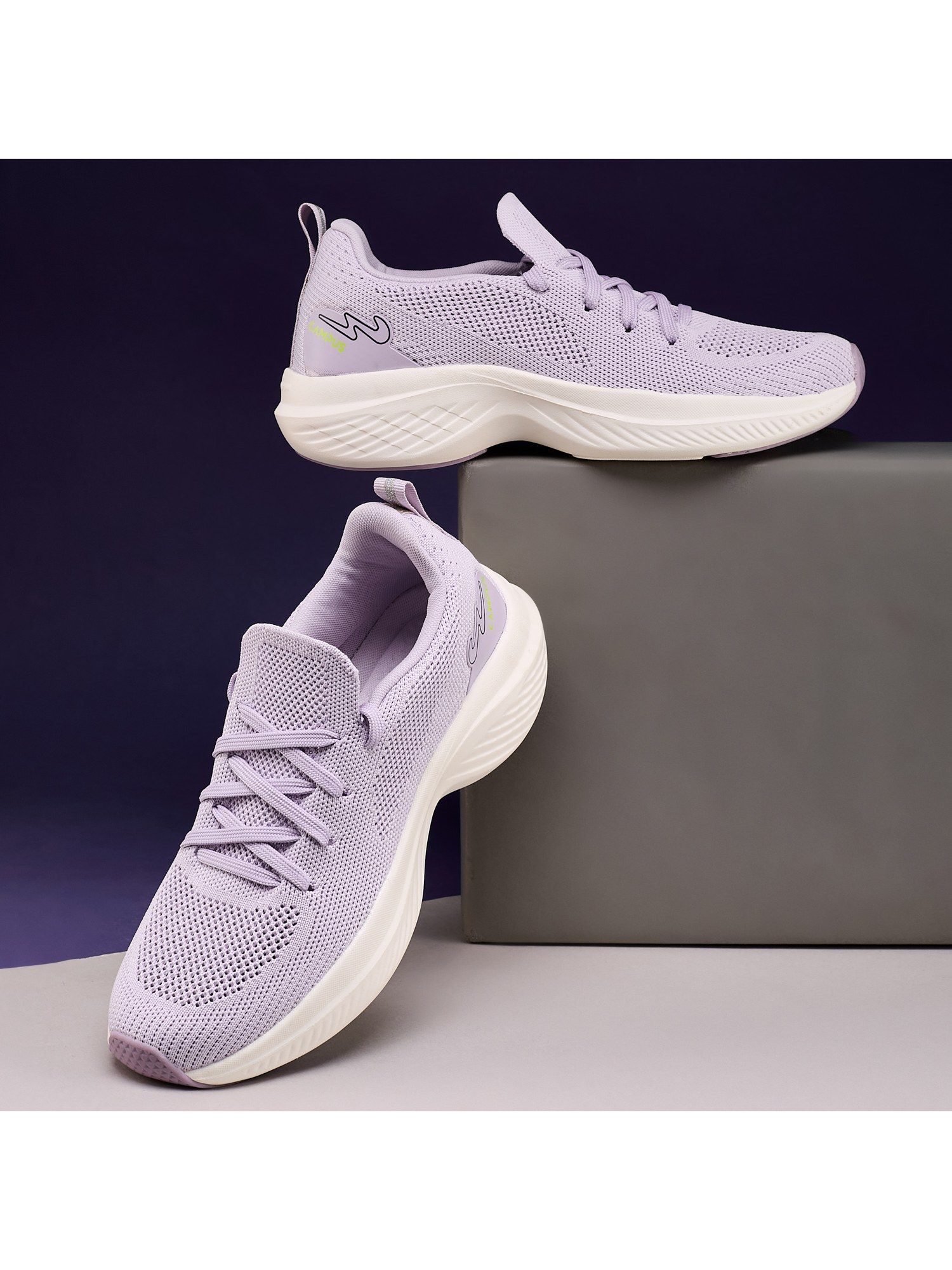 Buy Campus WILLO Lavender Womens Walking Shoes Online