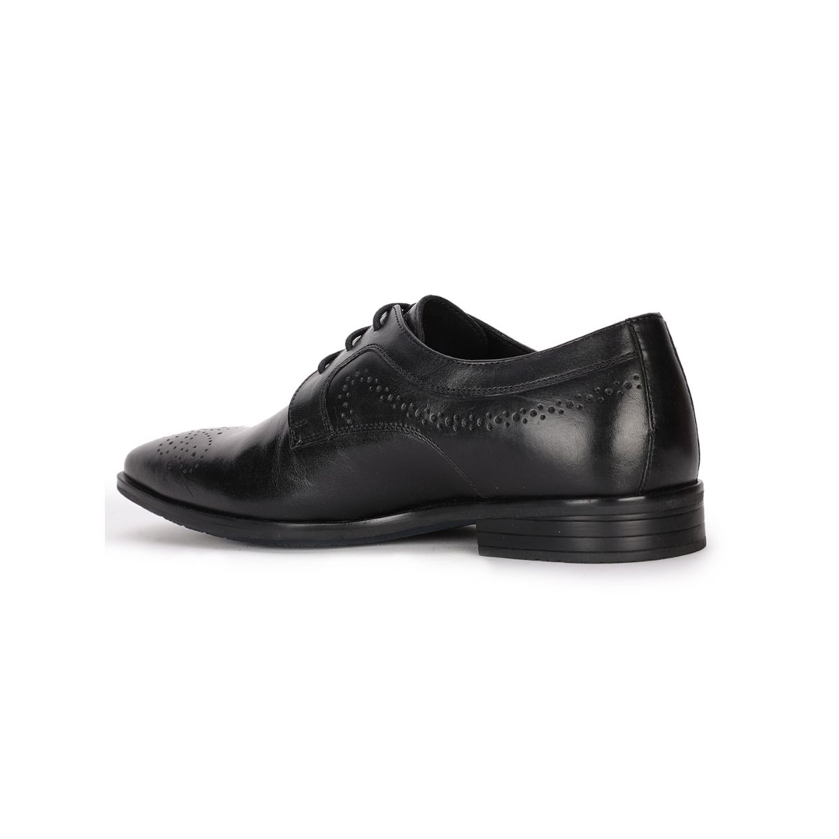 Hush puppies black on sale formal shoes india