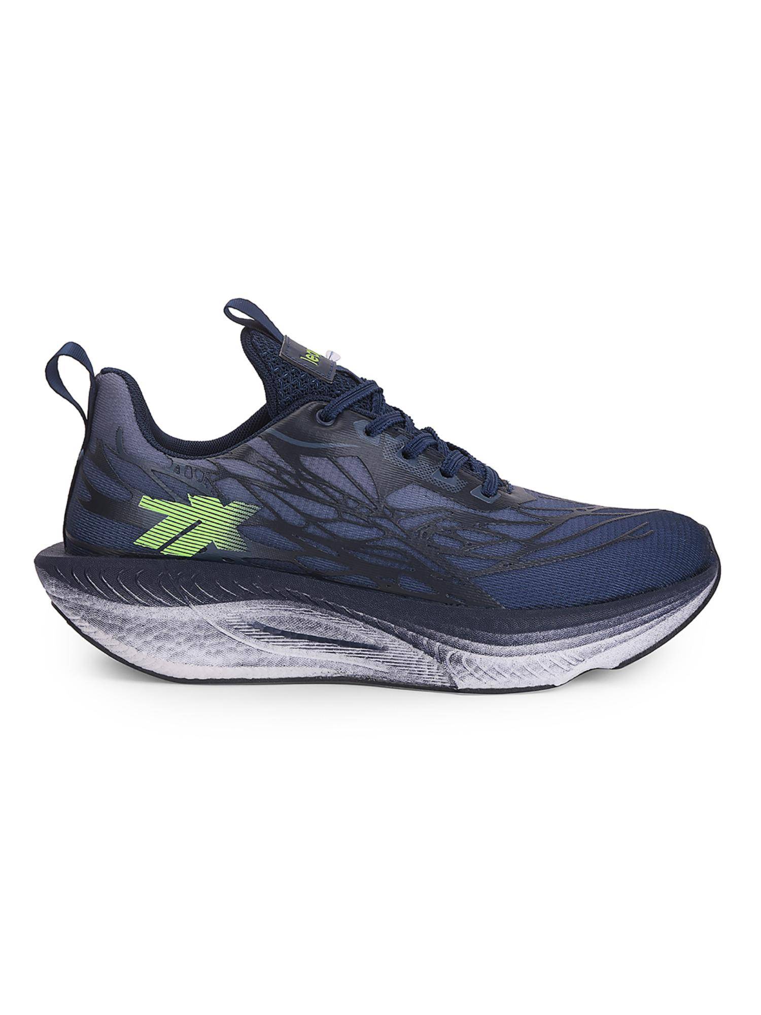Buy LIBERTY Leap7X Xlm-01 Navy Blue Sports Lace-Up Running Shoes