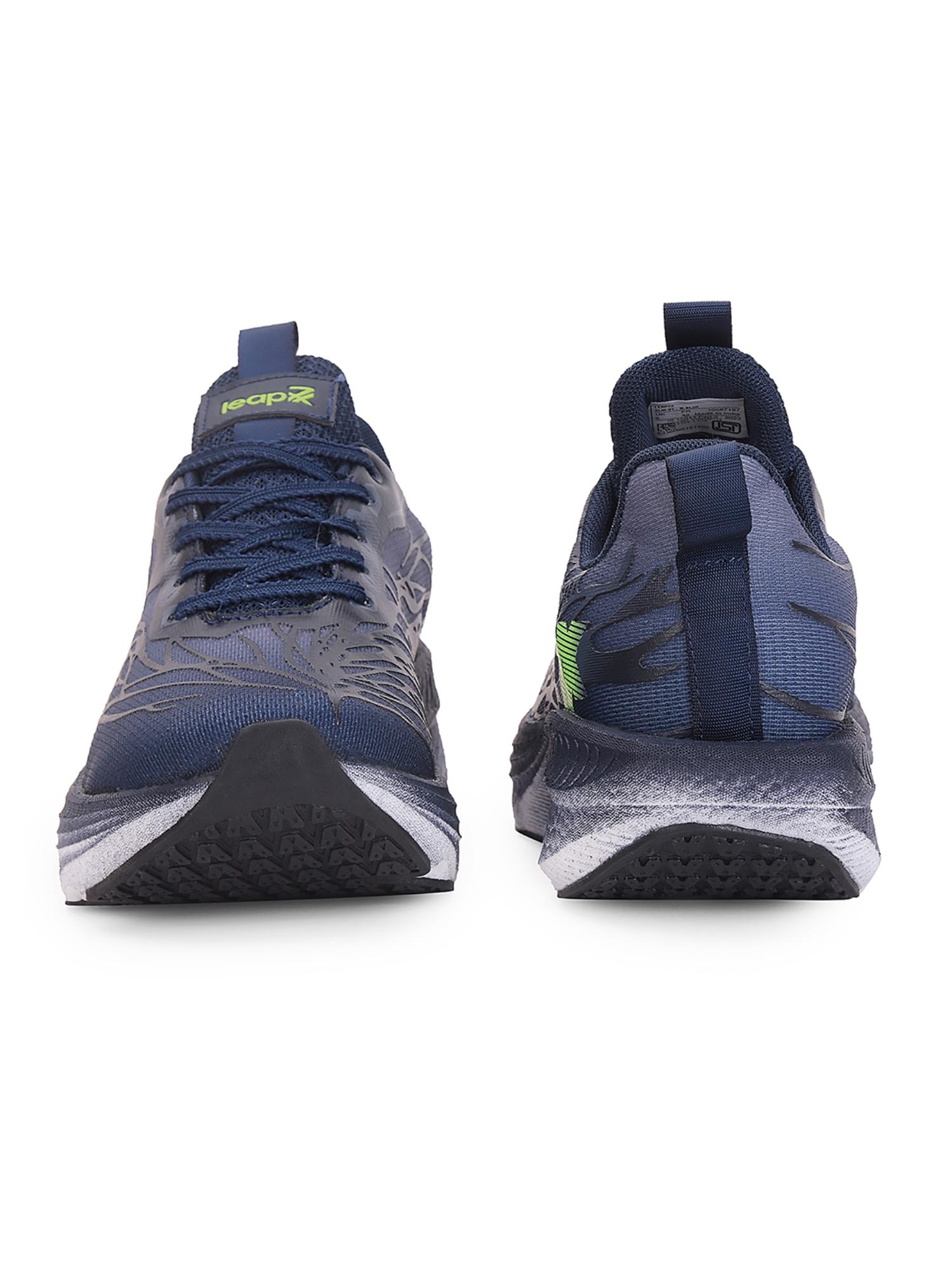 Buy LIBERTY Leap7X Xlm-01 Navy Blue Sports Lace-Up Running Shoes