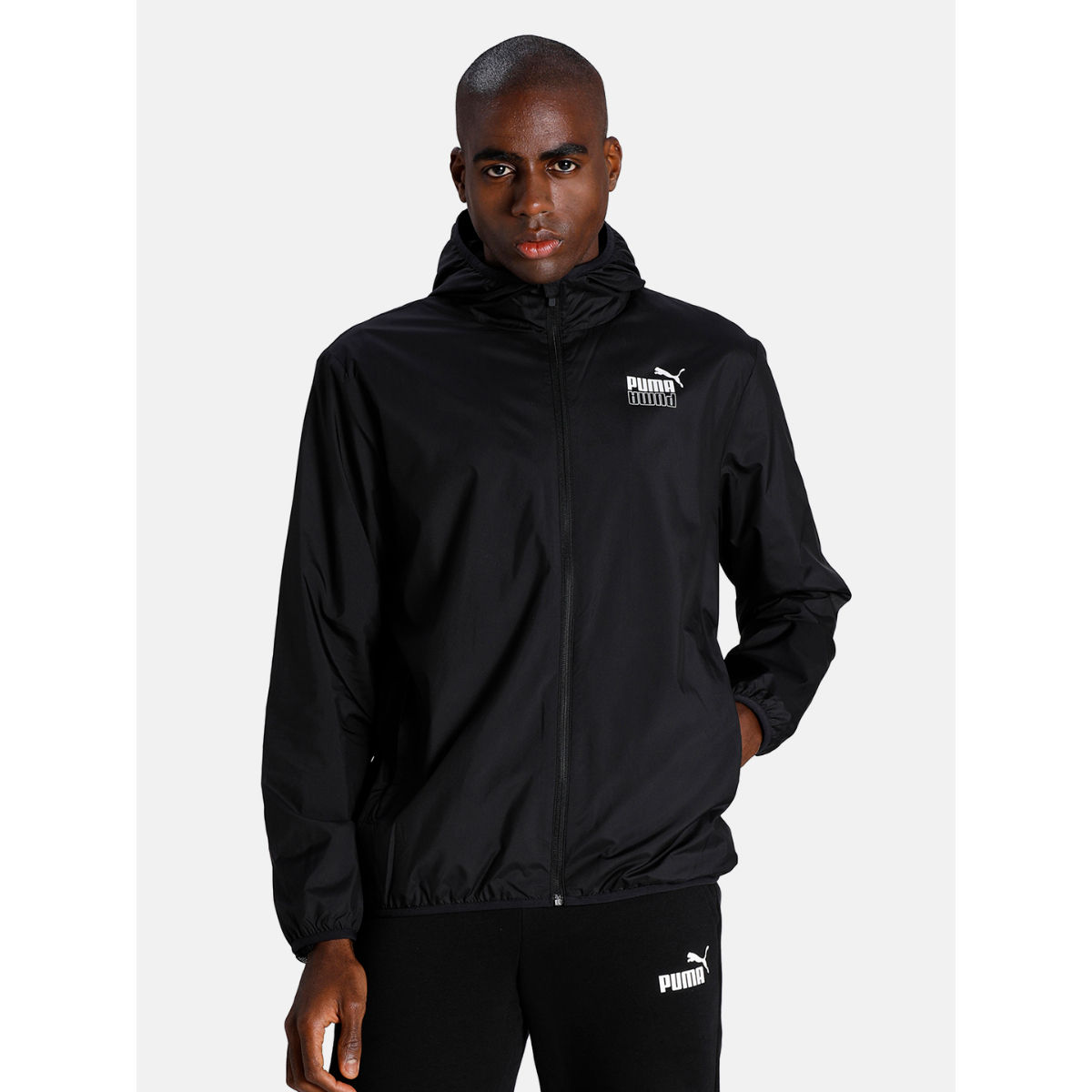 Puma cheap graphic windbreaker