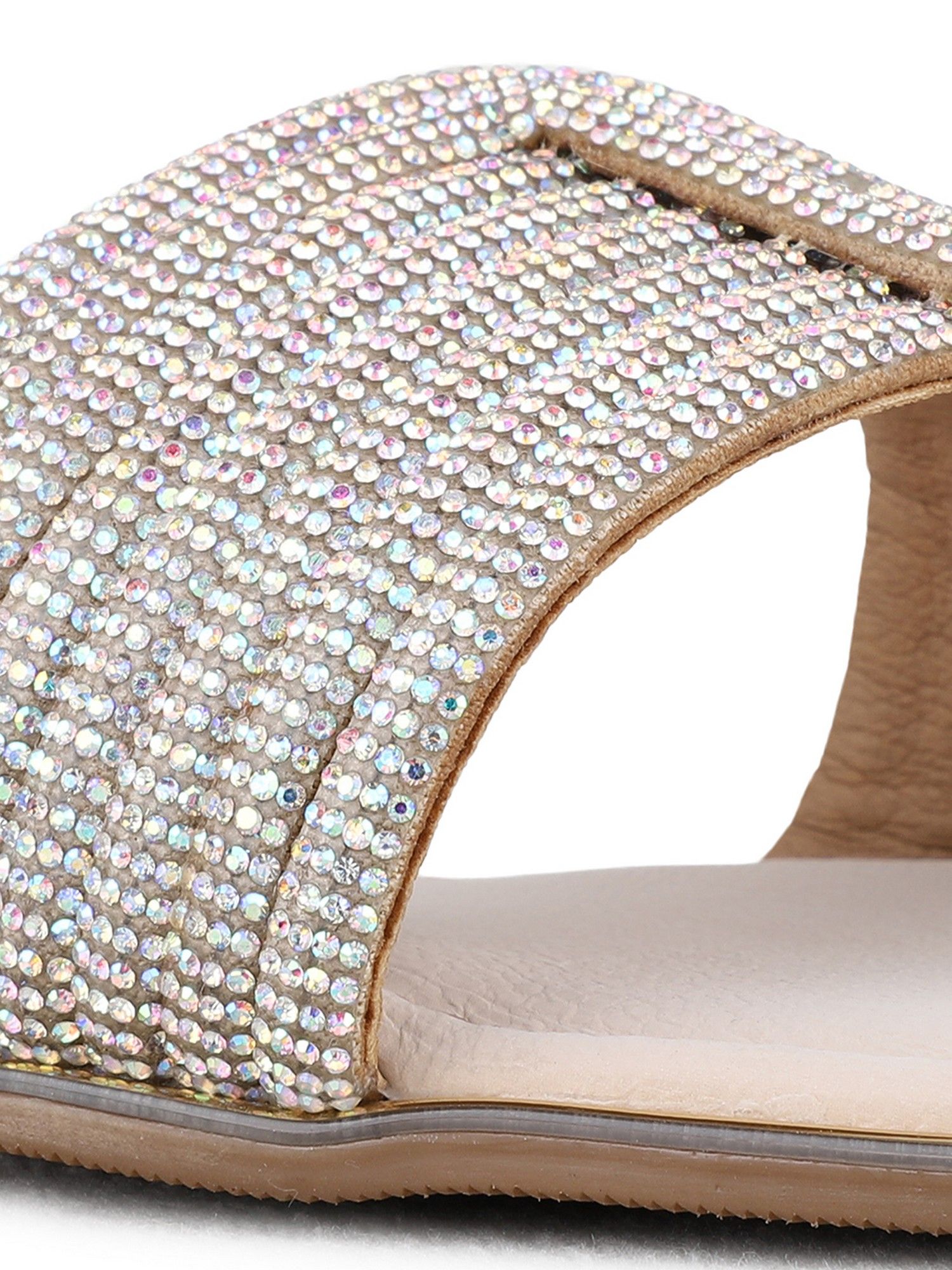Buy Inc.5 Women'S Beige Casual Embellished Open Toe Flats Online