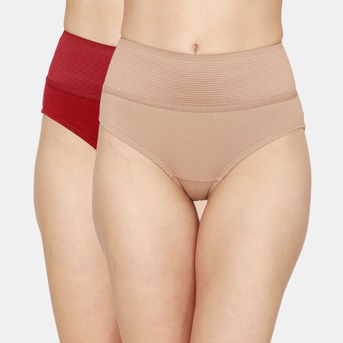 Buy Zivame Tummy Tucker Hipster High Rise Anti-Microbial Panty